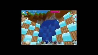 Making a #mountainwaterfall in #blockcraft3d