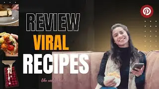 Reviewing Viral Pinterest Recipes 🍴 | Velvet Rimsha Reacts to Trending Food Videos 2025