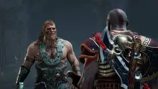 God of War Kratos vs Magni y Modi