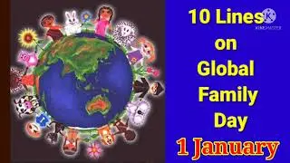 10 Lines on Global Family Day in English/Essay on Global Family Day/#globalfamilyday