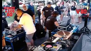 VOLVE A LOS 80 + LA HOUSE FERIA PLAZA SAN MARTIN SAN JUSTO (PARTE 1) #oldschool #djmix #vinylmix 