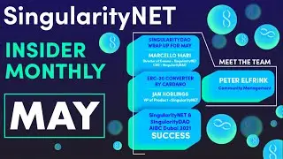 SingularityDAO & SingularityNET At AIBC Dubai 2021 | SingularityNET Insider Monthly #4