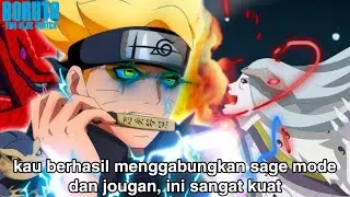 Boruto Ngamuk!! Bangkitkan Sage Mode Jougan tahap 10 Paling Kuat yang buat Shibai Ketakutan
