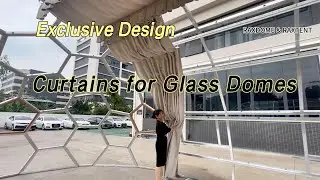 How RAXDOME Makes High Quality Curtain Systems for Glass Domes