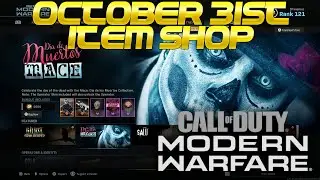 Modern Warfare - Franchise Store NEW Daily Items! October 31st Blueprints & Featured Items!