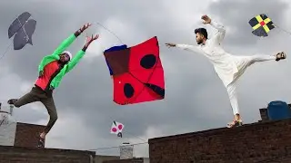 Trick Caught With Kite | VS Nasir Challenge | Kite Flying