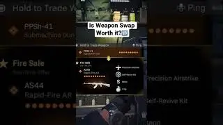 Trading Legendary Gun in New Weapon Trade Station to See What It Gives Warzone 🔁 #shorts #warzone