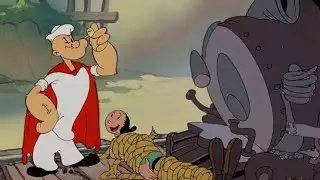 When Olive Falls in Love with Superman 💪🦸&zwj;♂️ | Popeye Cartoon Memories 🌊 @Crazy_ToonsTV 