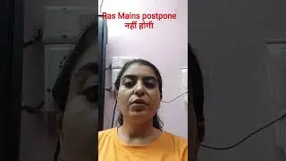 Ras Mains Exam 2025 II RAS Mains II RAS ADMIT CARD #rpsc