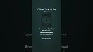 Cosmic Accountability #1 #ggmawspeaks  #cosmicwonders #countrymusic #ancientwisdom #accountability