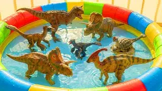 Kids Learn more Cretaceous Dinosaurs with Toys & Cool Dinosaurs Part 2 | Learn Prehistoric Animals