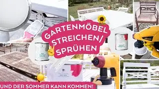 Einfach Gartenm&ouml;bel streichen/spr&uuml;hen | Step-by-Step