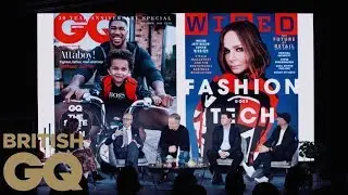 Inside the cover - captured on the Google Pixel 3 | British GQ & Google