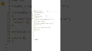 #49 Learn C Programming:  how to read a file character by character 