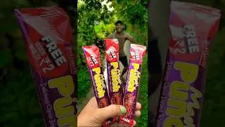 ASMR KANADA'S🥑🍓🥘🧃🍅 CHOCOLATE ORIGINAL DUBBLE BUBBLE GUM GRAPEFLAVOR AND