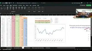 How to do Simple Exponential Smoothing in Excel