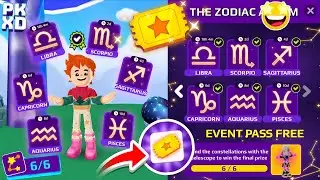 😍⭐ PKXD Zodiac album all location 12/12 ( part 2 ) all complete + Free event pass trick 🤩|| Zodiac 