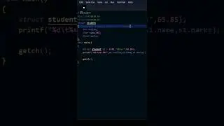 structure function in c language