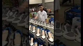 40 пар Jordan 1 Low Travis Scott😳🌵 #кроссовки #кроссовок #шорты #travisscott