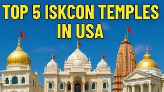 Top 5 ISKCON Temples in the USA 🇺🇸 | Must-Visit Hare Krishna Temples
