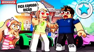 DESCOBRI que MINHA IRMÃ É uma INTERESSEIRA... | Historinhas Brookhaven RP🏡 | Roblox