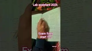 lab assistant 2026 #labassistantvacancy #exam #shorts #rajasthangk #trending