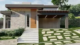 PROJETO EM ESTILO CONTEMPORÂNEO BRASILEIRO