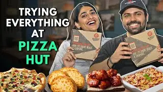 Trying Everything At PIZZA HUT | The Urban Guide