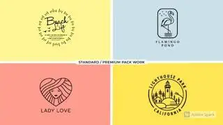 I will design 2 modern minimalist logo free vector files