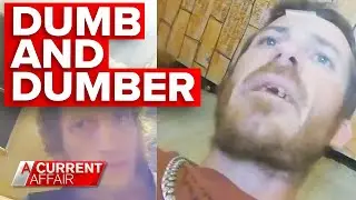 Duo accidentally livestream with stolen camera | A Current Affair
