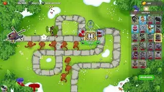 Bloons TD 6 - Monkey Meadow - Hard - C.H.I.M.P.S. - Defeat 004 - Level 98