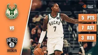 Kevin Porter Jr. - 5 Points, 4 Steals, 7 Assists vs Nets - 2025-26 Regular Season