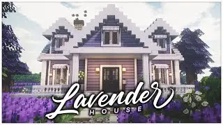 💜🍇 𝑪𝒖𝒕𝒆 𝑫𝒐𝒍𝒍 𝑯𝒐𝒖𝒔𝒆 𝒊𝒏 𝒕𝒉𝒆 𝑳𝒂𝒗𝒆𝒏𝒅𝒆𝒓 𝑭𝒊𝒆𝒍𝒅𝒔 - Cocricot Mod / Texture Pack Showcase┊Aesthetic Minecraft