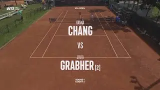 Hanna Chang (USA) vs  (2) Julia Grapher (AUT) - Game, Set, Match