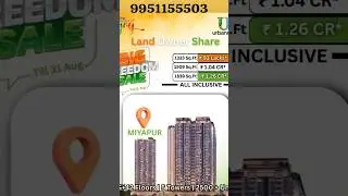 #Urbanrise#Landownershare@miyapur@Hyderabad#2bhk#3bhk#4bhk.9951155503