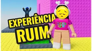 A PIOR JOGADORA DO ROBLOX !! ( sou noob ) 