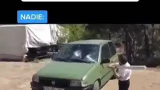 Nadie puede romper el coche verde