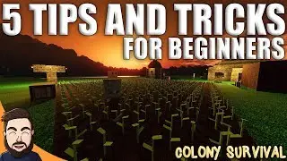 5 Tips And Tricks For Beginners | Colony Survival
