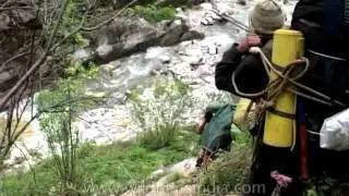Moving downwards to Rishi Gorge in Nanda Devi National Park