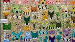 Beautiful Quilt Show of Talent Patchwork and Quilt Artisans in St. Jacobs (Ontario, Canada)