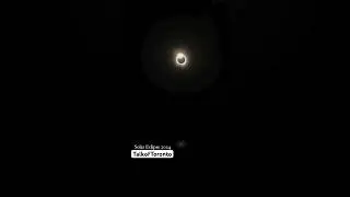 Solar Eclipse 2024 | What a special moment to witness history! #solareclipse