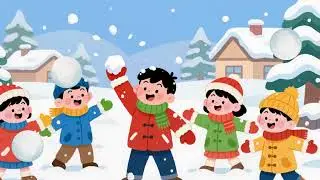 Orthodox Kid's Advent Calendar Day 1: Snowball Fight