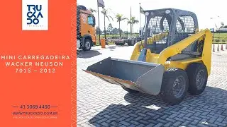 MINI CARREGADEIRA WACKER NEUSON 701S – 2012