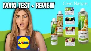 SCIOCCATA!!! HO PROVATO tutta la LINEA CIEN NATURE di LIDL | RECENSIONE, INCI, TEST