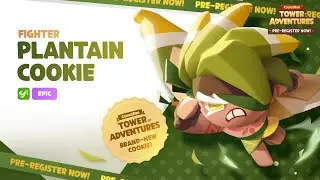 Meet Plantain Cookie | CookieRun: Tower of Adventures - Character Reveal