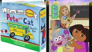 MERGED - Pete The Cat and Dora The Explorer Look What Made Me Do