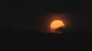 Last 'Super Blue Moon' until 2037 rises in Maine | AFP