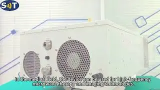 High Power Microwave Amplifier 9-10GHz 6kw Traveling Wave Tube RF Power Amplifer