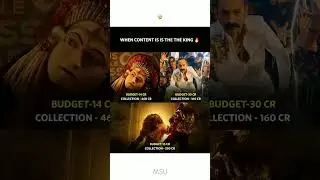 Low Budget High Profit Movies 🤯 #shorts #kantara #avesham #mahaavtar #narasimha #bollywood #fyp