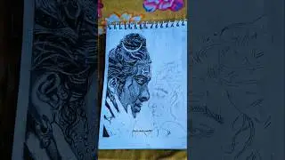 shivratri special sketch ✅💯 Har har Mahadev #artshorts #fyppppppppシ #drawing #mahadev #mahakal